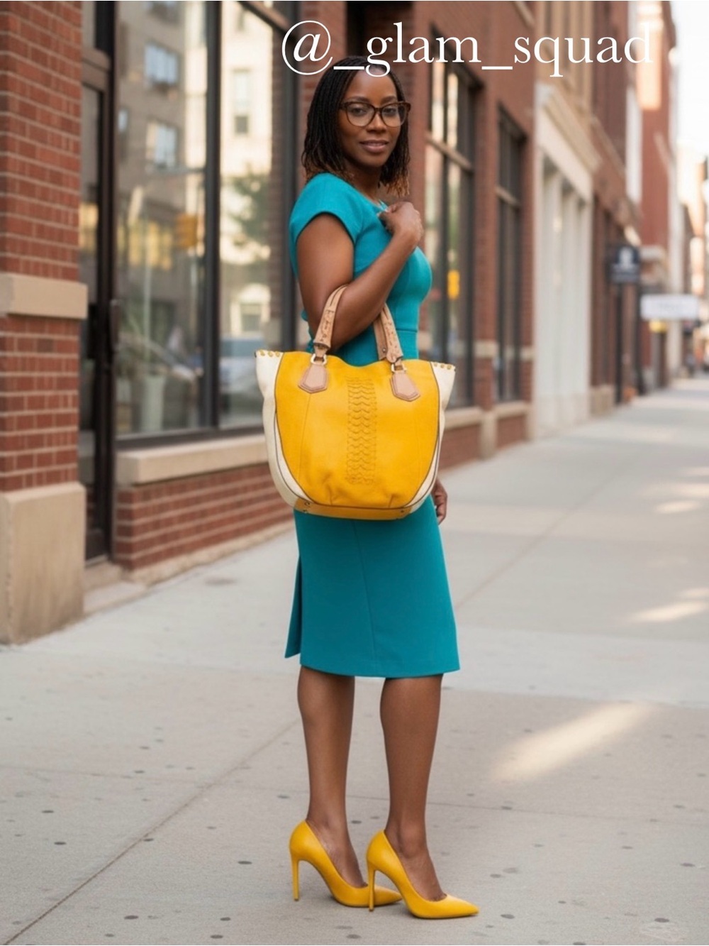 Oryany Lyssie Soft Yellow Pebbled Leather Tote in EUC - Picture 2 of 11